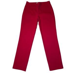 CHAUS New York Stretch Career Side Zip Dress Pants Women’s Size 4 Pink